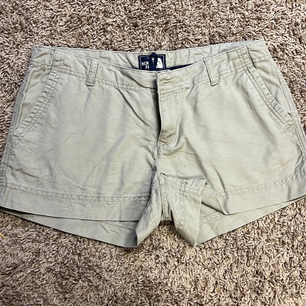 The North Face line cotton blend shorts